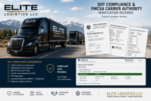 Freight logistics dispatch operations center with team members managing real-time trucking shipments and coordinating commercial cargo delivery for business clients